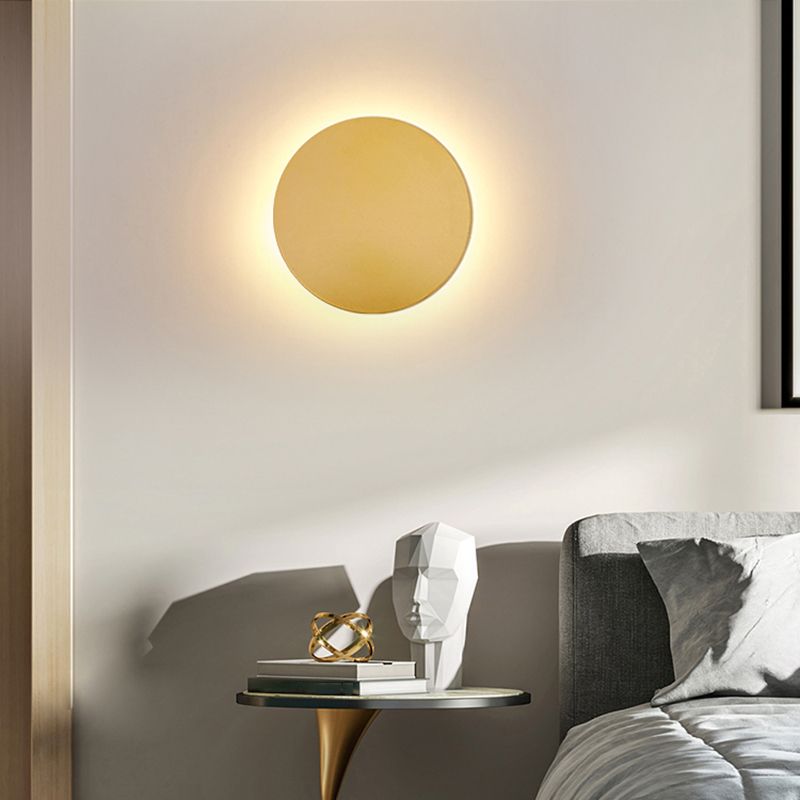 Round Wall Light for Home and Office - Modern Contemporary Design