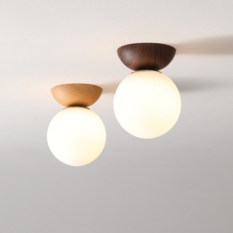 Japanese Ceiling Light with Adjustable Brightness for Home and Office Decor