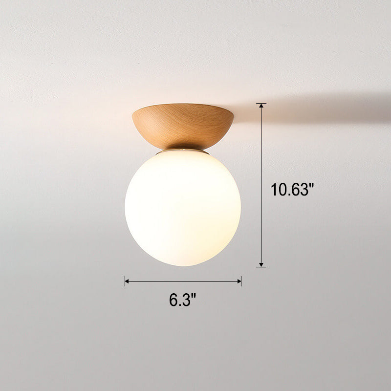 Japanese Ceiling Light with Adjustable Brightness for Home and Office Decor