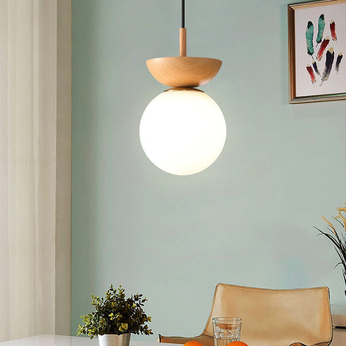 Japanese Ceiling Light with Adjustable Brightness for Home and Office Decor