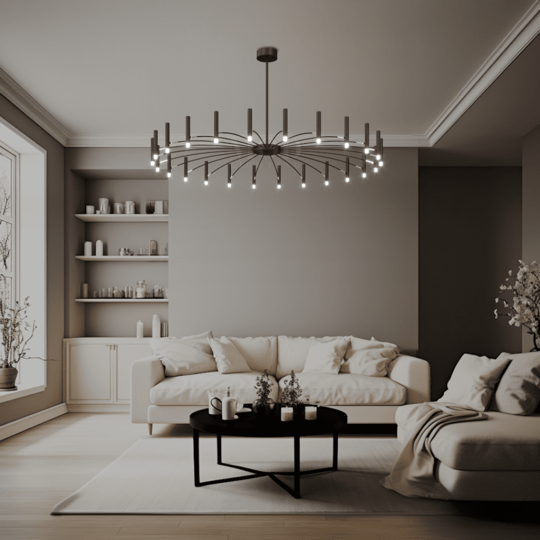Elegant Candle Chandelier for Home Decor | Stylish Lighting Fixture