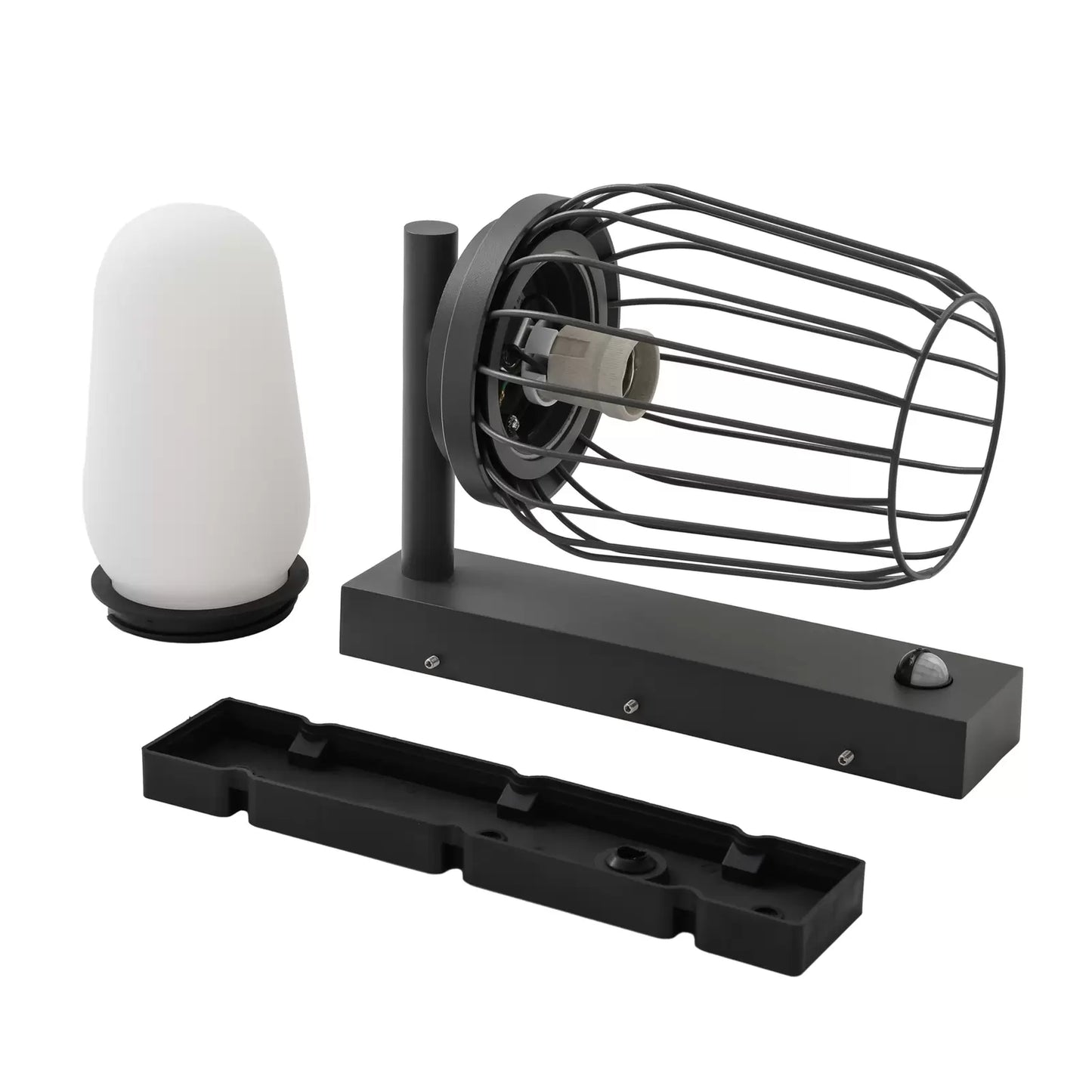 Aluminium Motion Sensor Outdoor Lamp for Home and Garden Security