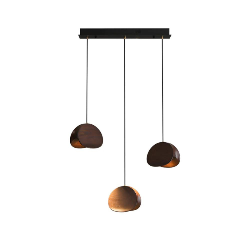 Wood Pendant Light for Home Decor | Elegant Warm Lighting Fixture