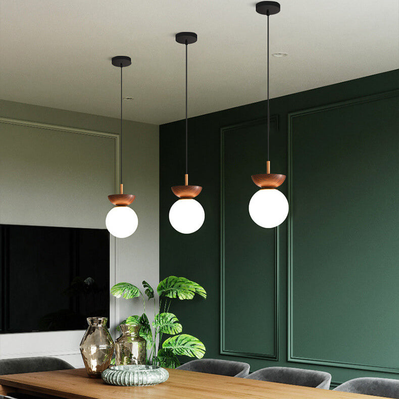 Japanese Ceiling Light with Adjustable Brightness for Home and Office Decor