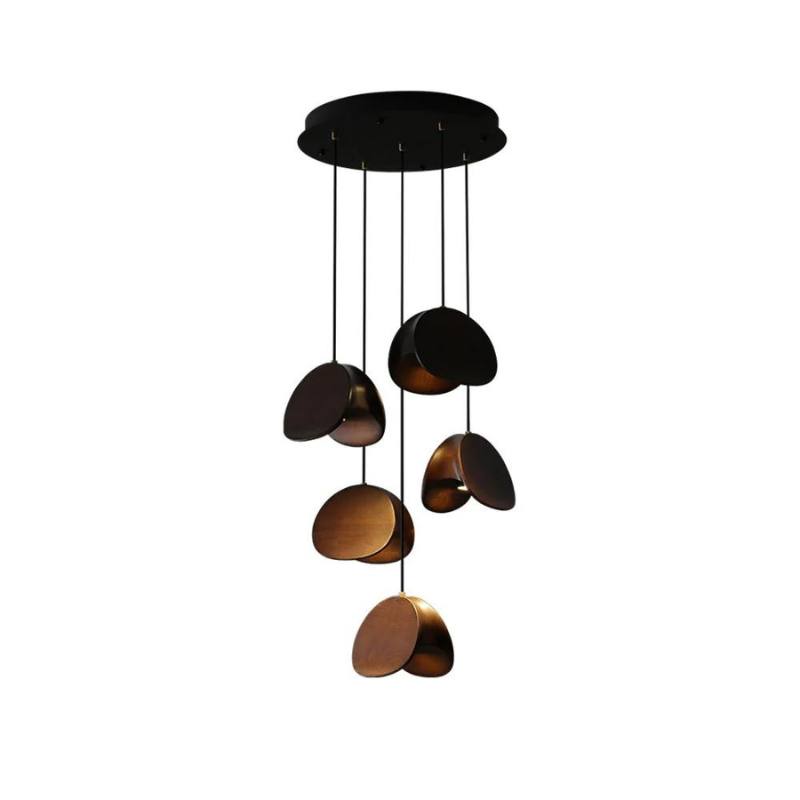 Wood Pendant Light for Home Decor | Elegant Warm Lighting Fixture