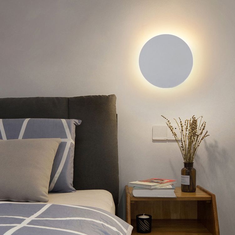 Round Wall Light for Home and Office - Modern Contemporary Design