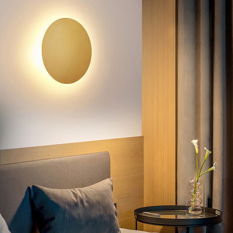 Round Wall Light for Home and Office - Modern Contemporary Design