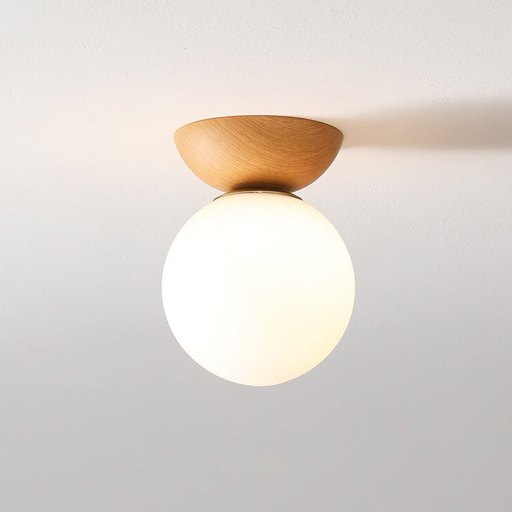 Japanese Ceiling Light with Adjustable Brightness for Home and Office Decor