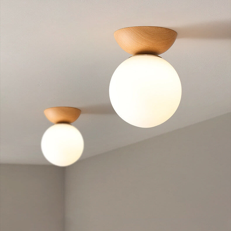 Japanese Ceiling Light with Adjustable Brightness for Home and Office Decor