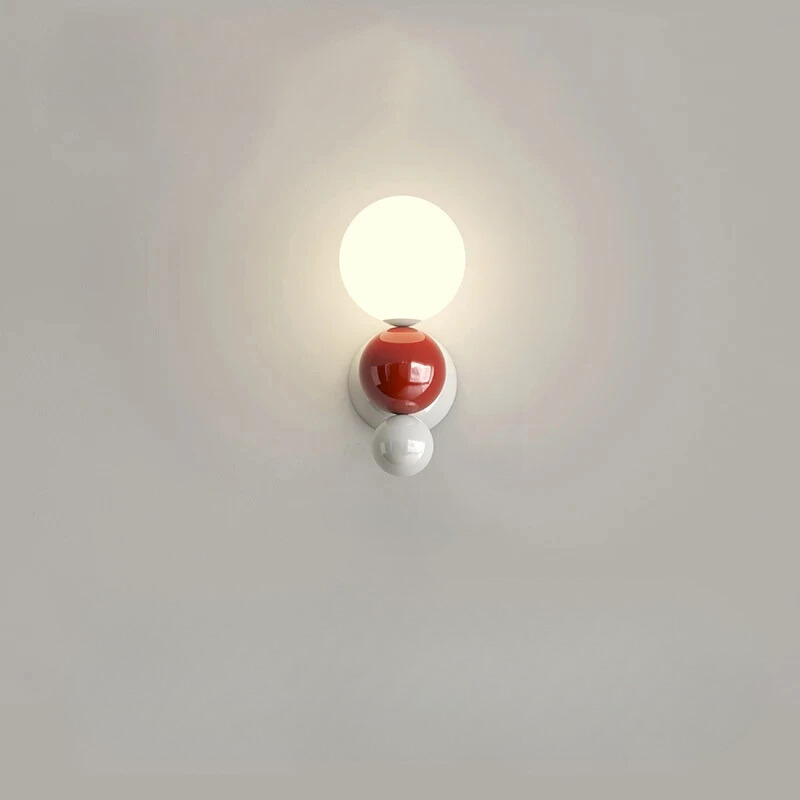 Adjustable Wall Lamp with Elegant Pearl Finish for Home and Office Decor