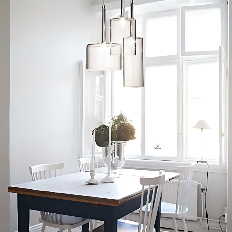 Elegant Glass Pendant Light for Dining Tables | Modern Home Decor