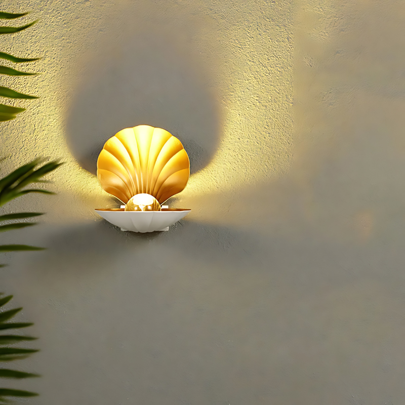 Bright Shell Wall Light for Home Decor - Stylish, Energy-Efficient Lighting