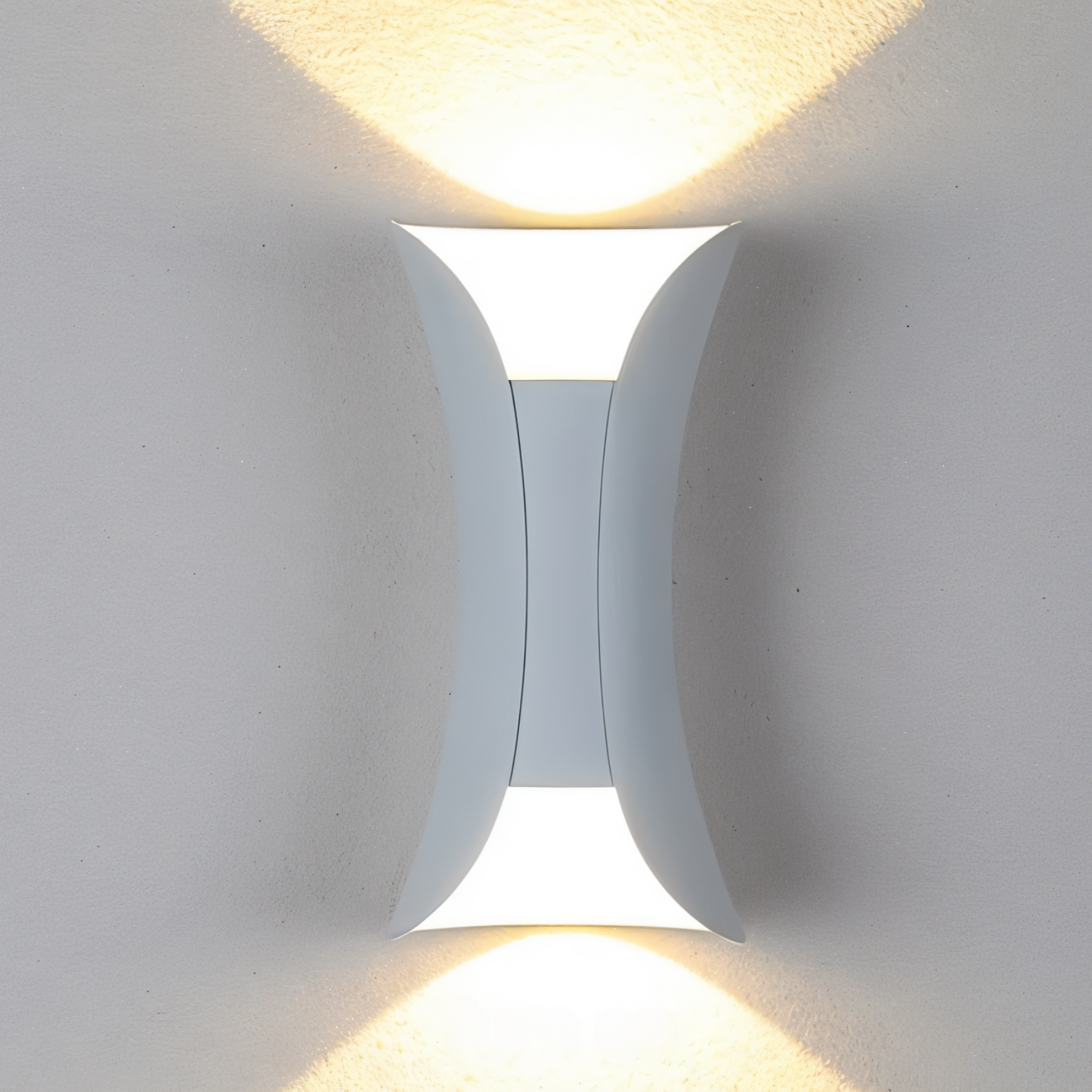 Waterproof LED Wall Light - Double-Head Outdoor Lighting for Home & Office