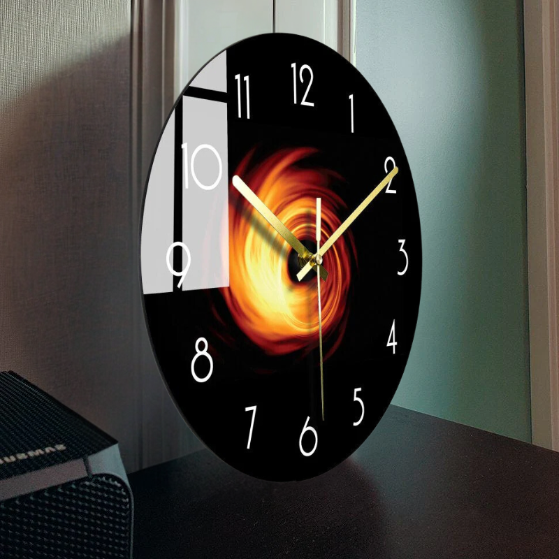 Stylish Artistic Wall Clock for Home and Office Décor, Modern Design