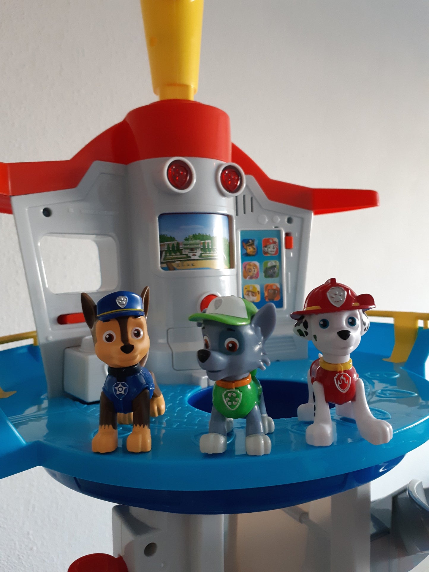 Kids Playset with Cars and Slide Track Set