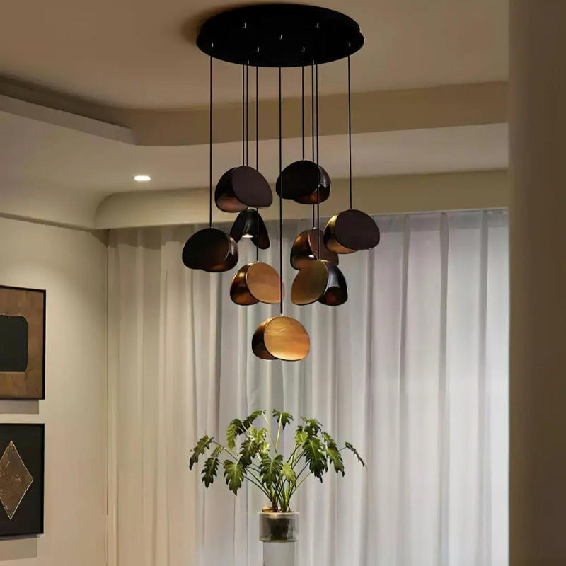 Wood Pendant Light for Home Decor | Elegant Warm Lighting Fixture