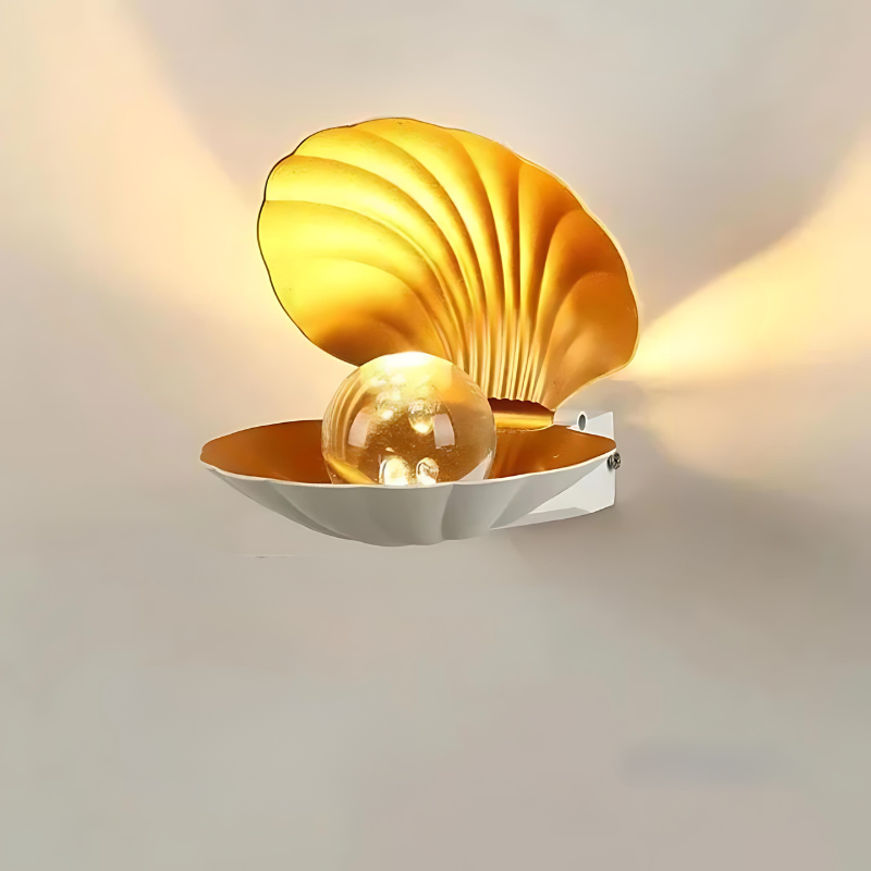 Bright Shell Wall Light for Home Decor - Stylish, Energy-Efficient Lighting