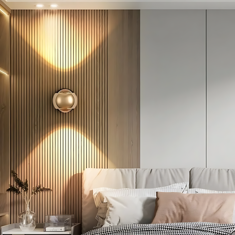 Swiveling Wall Lamp 180° Adjustable for Home Office Modern Lighting
