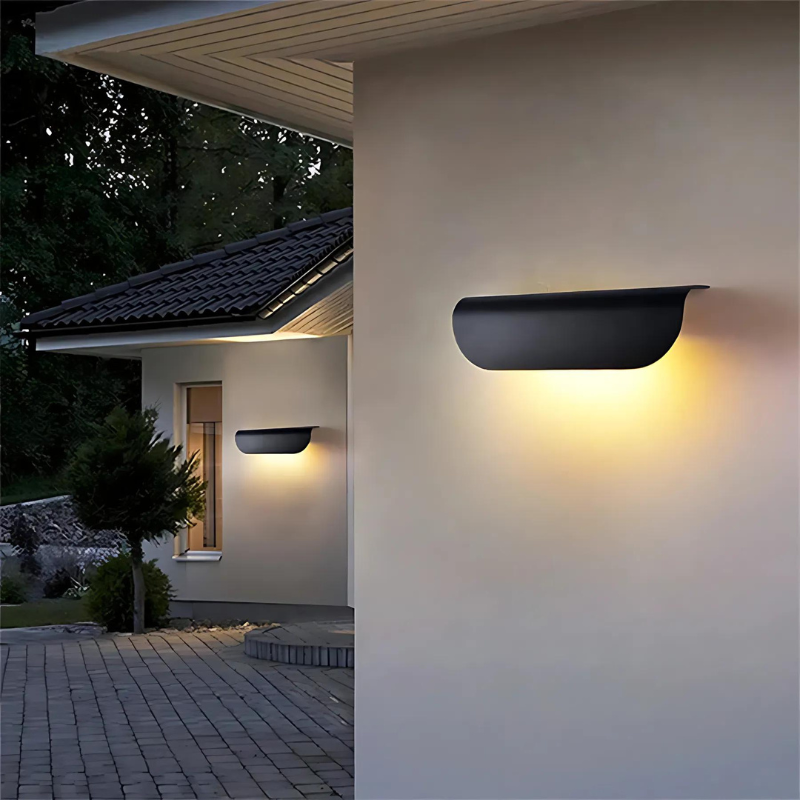 Waterproof LED Wall Light for Outdoor Terrace and Garden Lighting