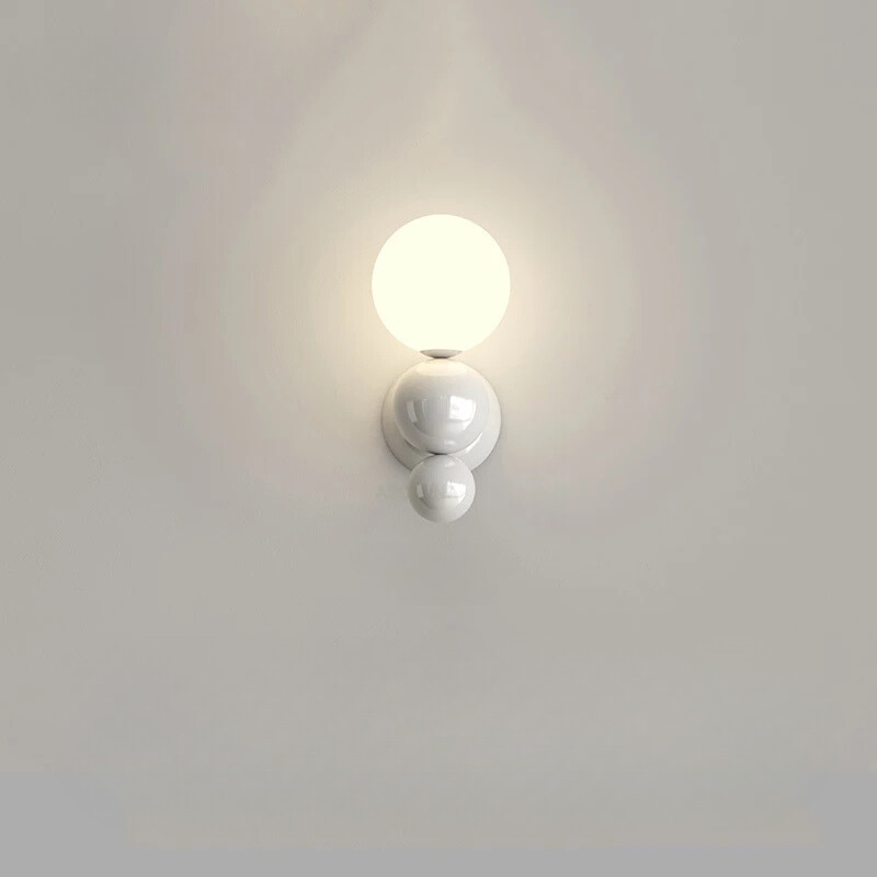 Adjustable Wall Lamp with Elegant Pearl Finish for Home and Office Decor