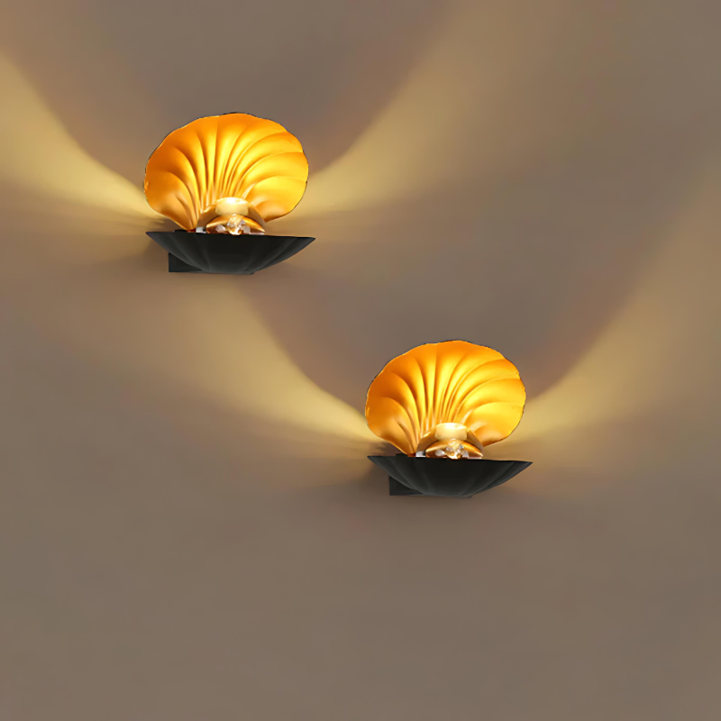 Bright Shell Wall Light for Home Decor - Stylish, Energy-Efficient Lighting