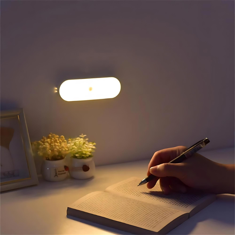 Wireless Motion Sensor LED Wall Light with USB Charging for Home Use