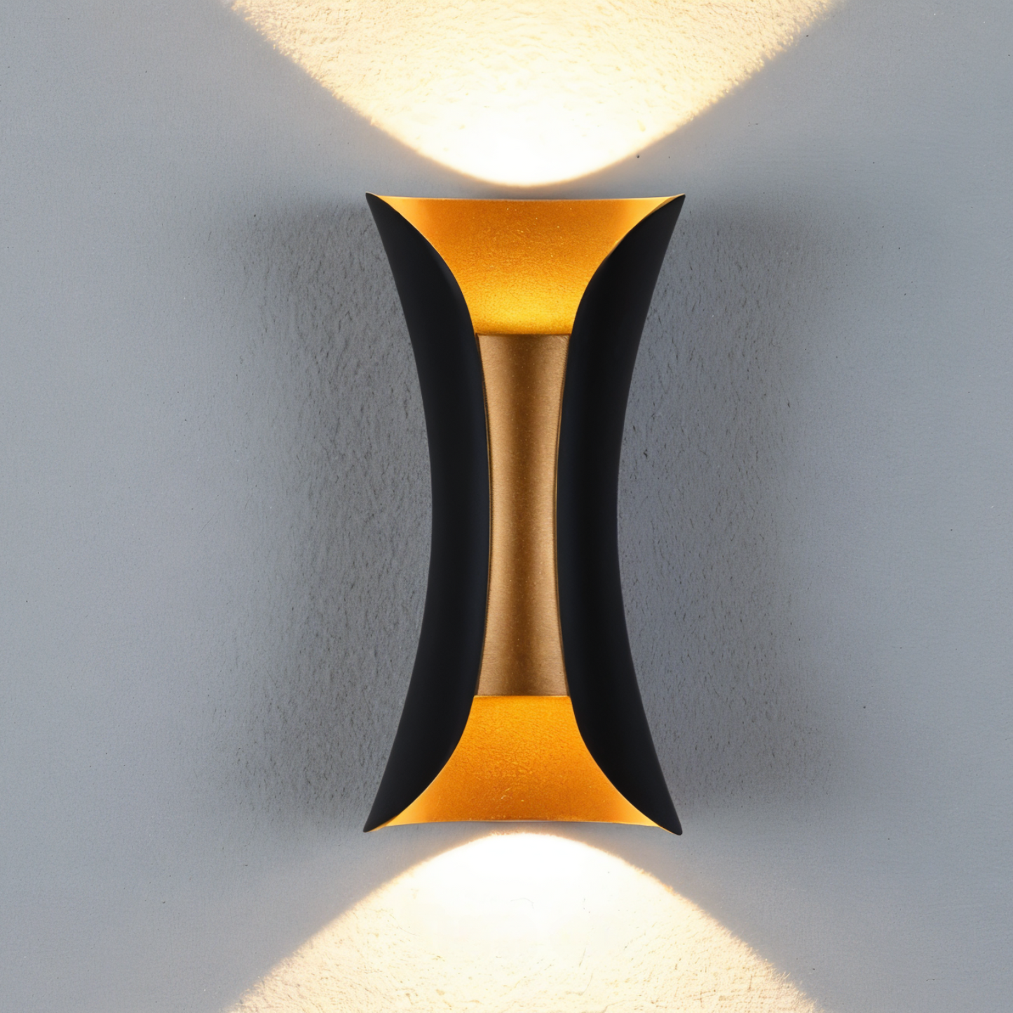 Waterproof LED Wall Light - Double-Head Outdoor Lighting for Home & Office