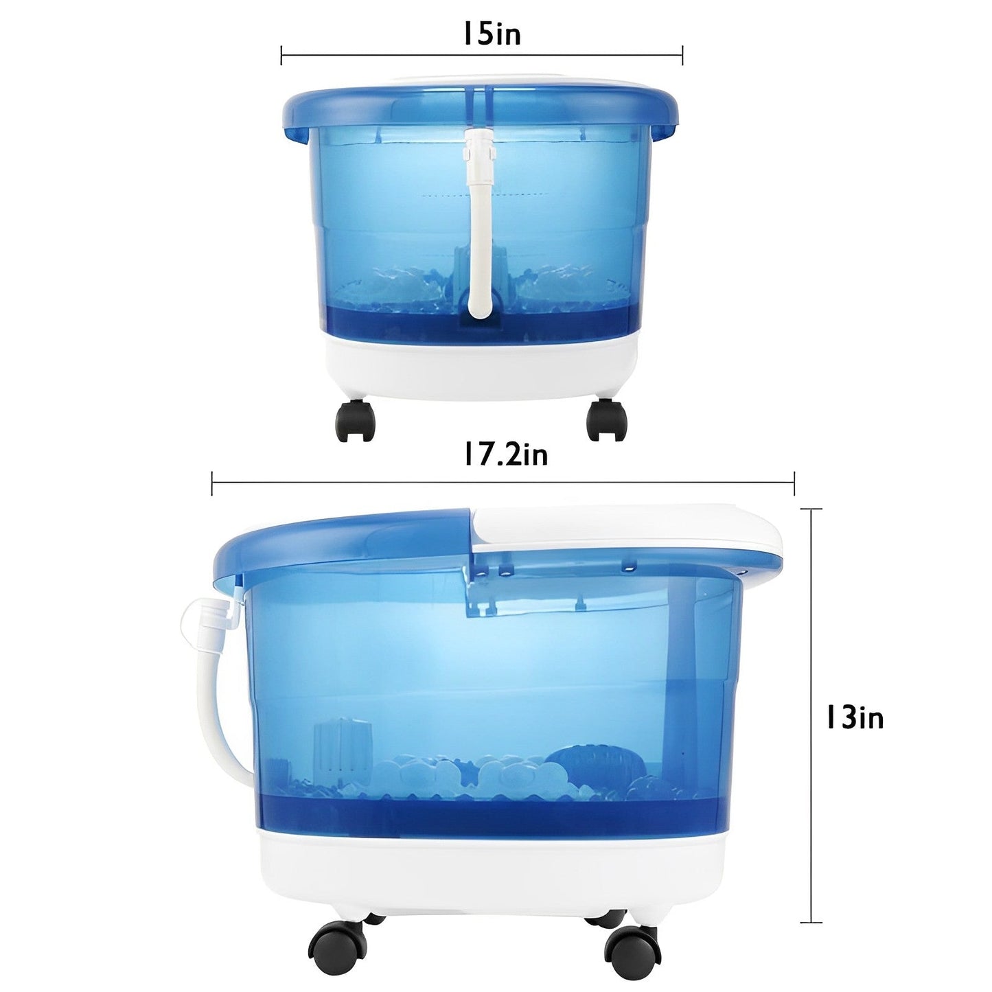 Hydrotherapy Foot Spa Bath Massager with Heat