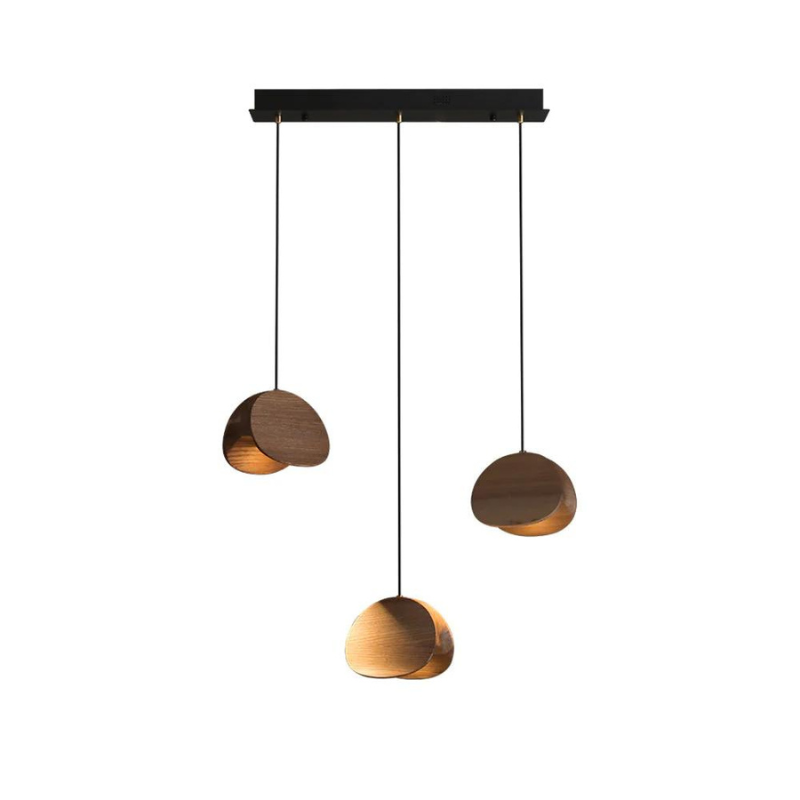 Wood Pendant Light for Home Decor | Elegant Warm Lighting Fixture