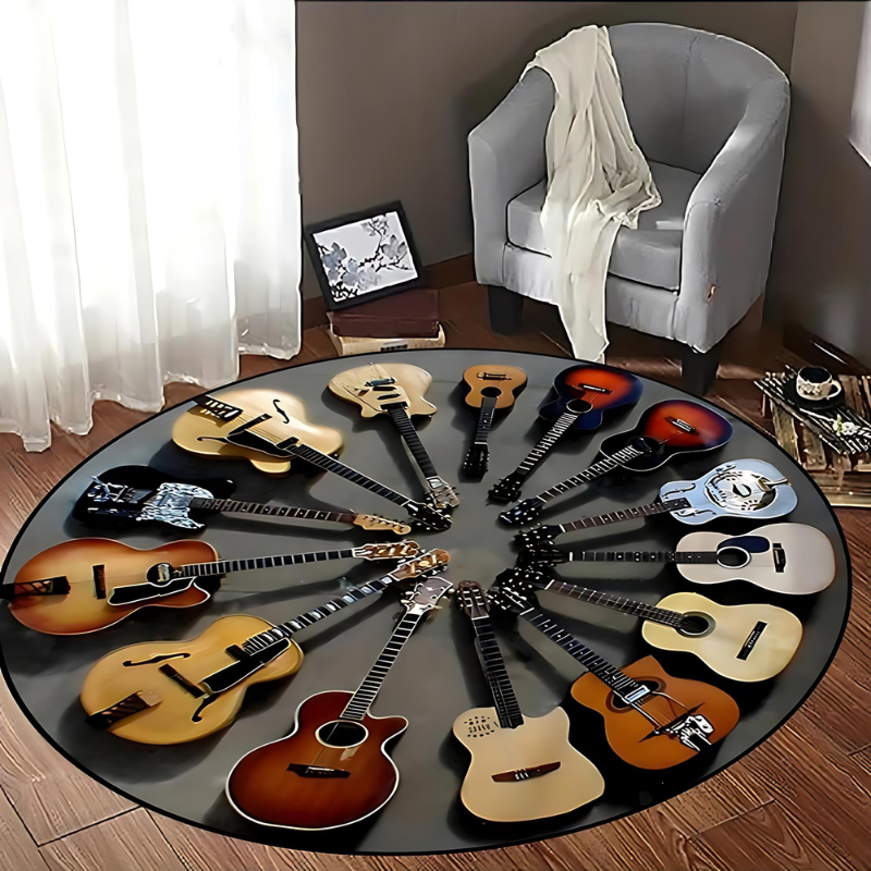 Anti-Slip Area Rug for Living Room and Bedroom - Soft, Stylish, Durable