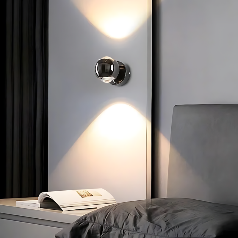 Swiveling Wall Lamp 180° Adjustable for Home Office Modern Lighting