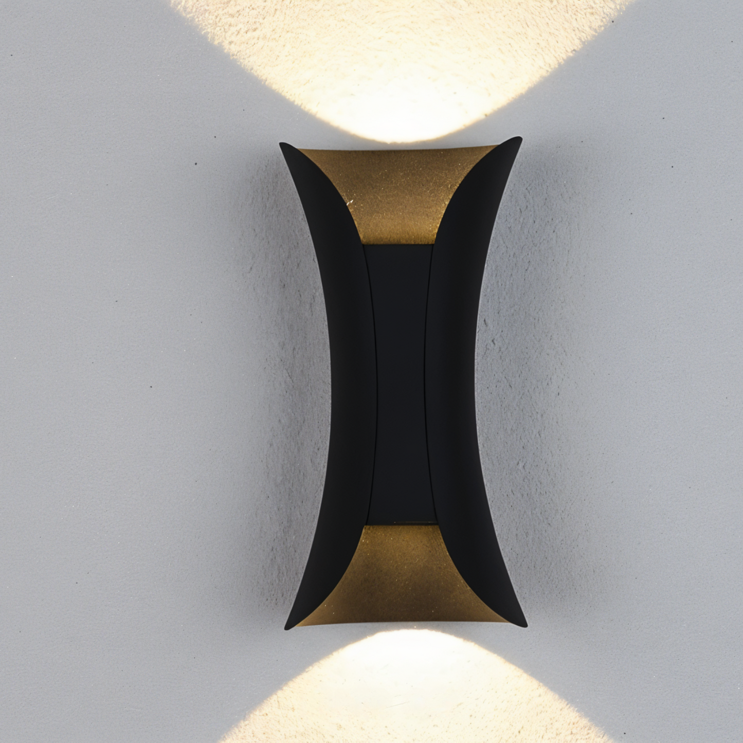 Waterproof LED Wall Light - Double-Head Outdoor Lighting for Home & Office