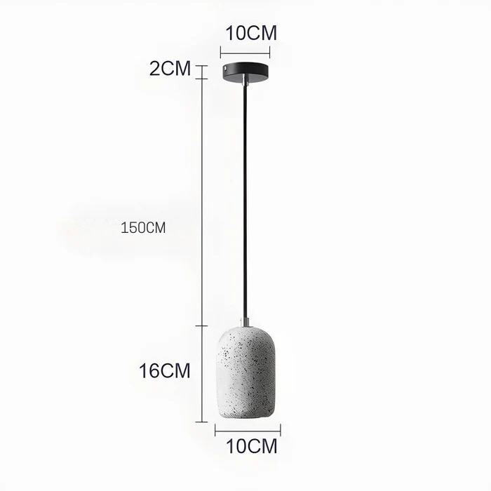 Industrial Pendant Light with Robust Design for Home and Office Use