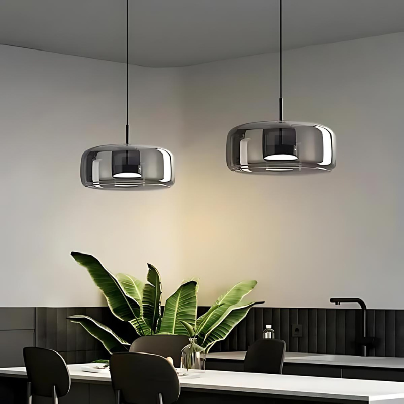 Elegant Glass Pendant Light for Stylish Home and Office Interiors