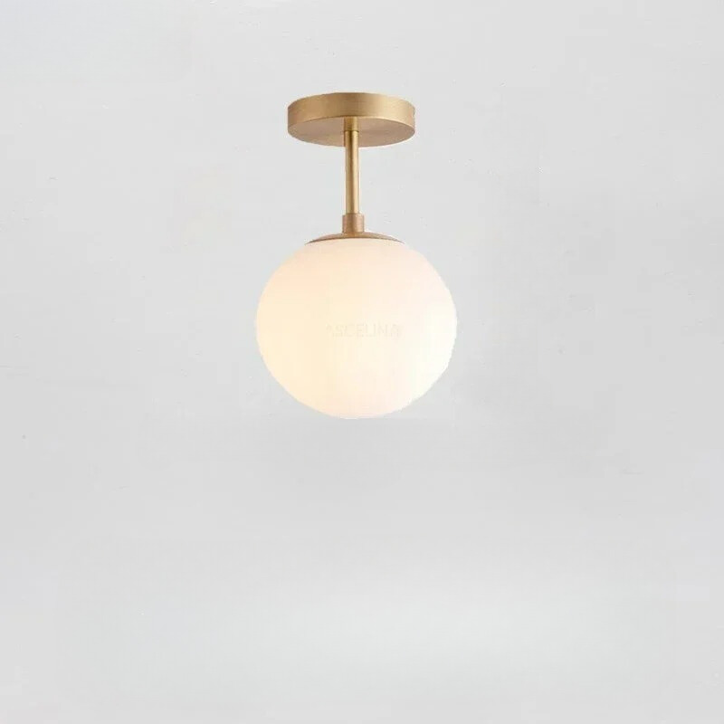 Elegant LED Glass Ceiling Light for Modern Home and Office Decor