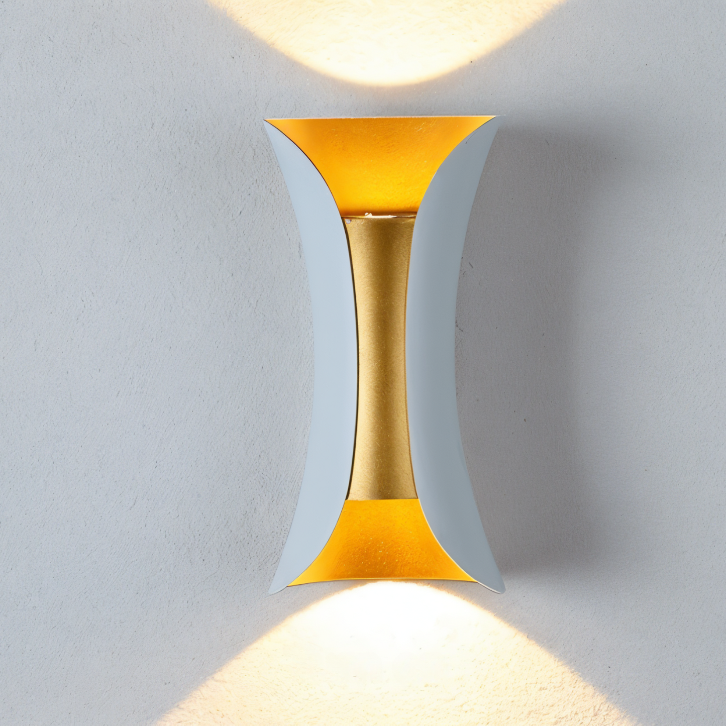 Waterproof LED Wall Light - Double-Head Outdoor Lighting for Home & Office