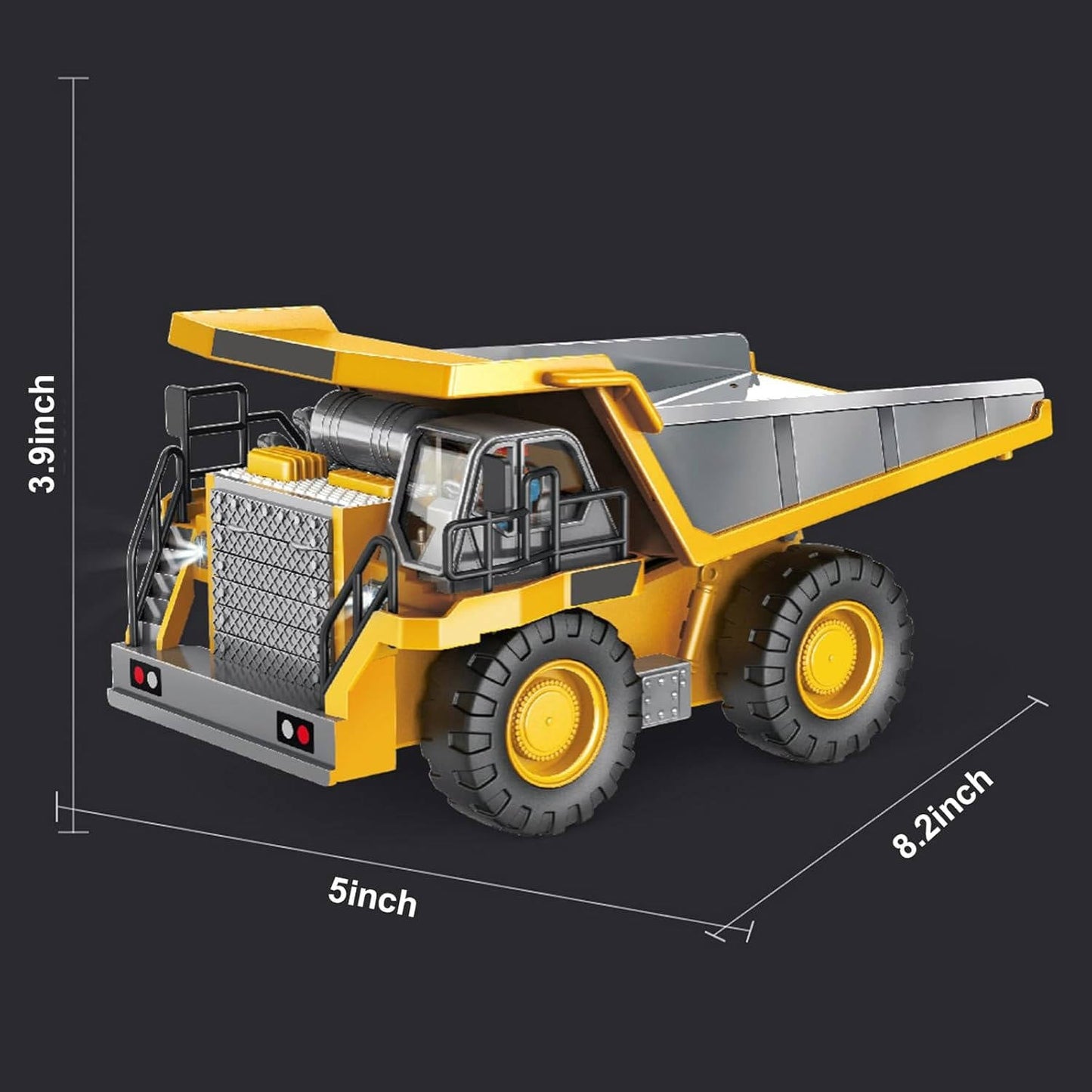 4WD Remote Control Excavator Bulldozer Dump Truck