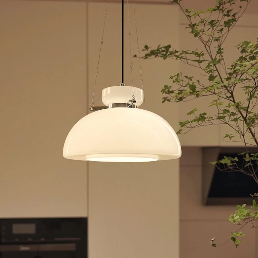 Pendant Light for Stylish Interiors | Modern Milky Glass Design for Home and Office