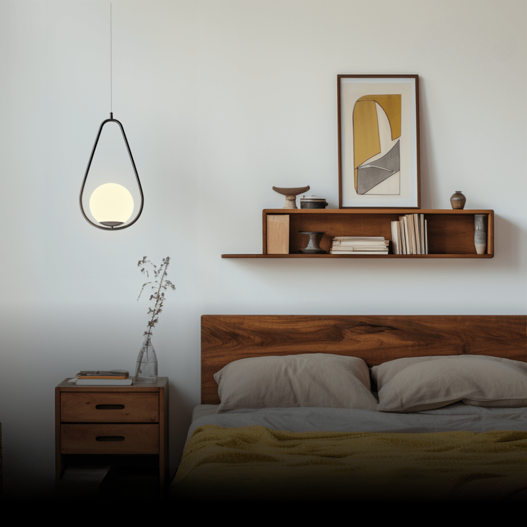LED Pendant Light Warm White Gold Finish for Home and Office Decor