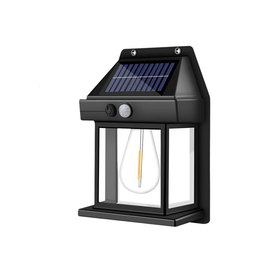Retro Solar Outdoor Motion Sensor Light for Garden and Patio Use