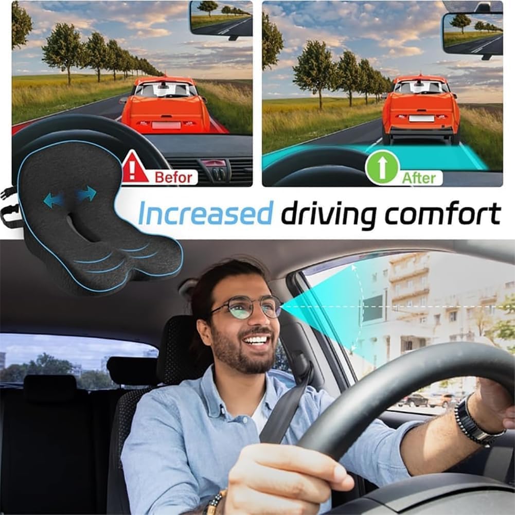 Memory Foam L-Shaped car Seat Cushion