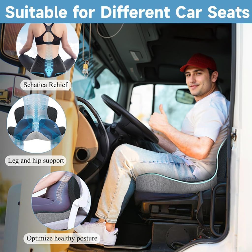 Memory Foam Seat Cushion for Office home Chairs