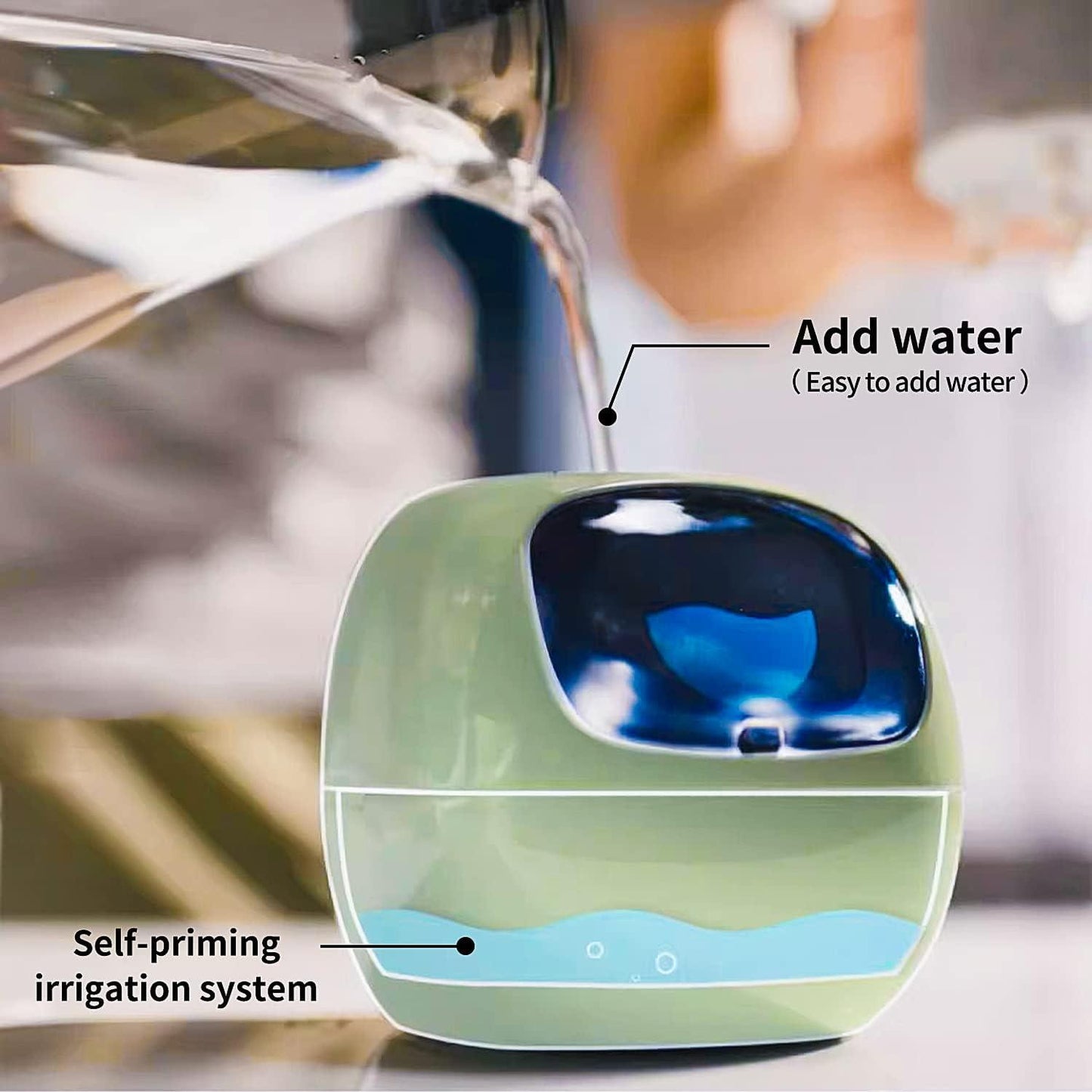 AI Plant Pot – Smart Self-Watering Indoor Planter for Home & Office