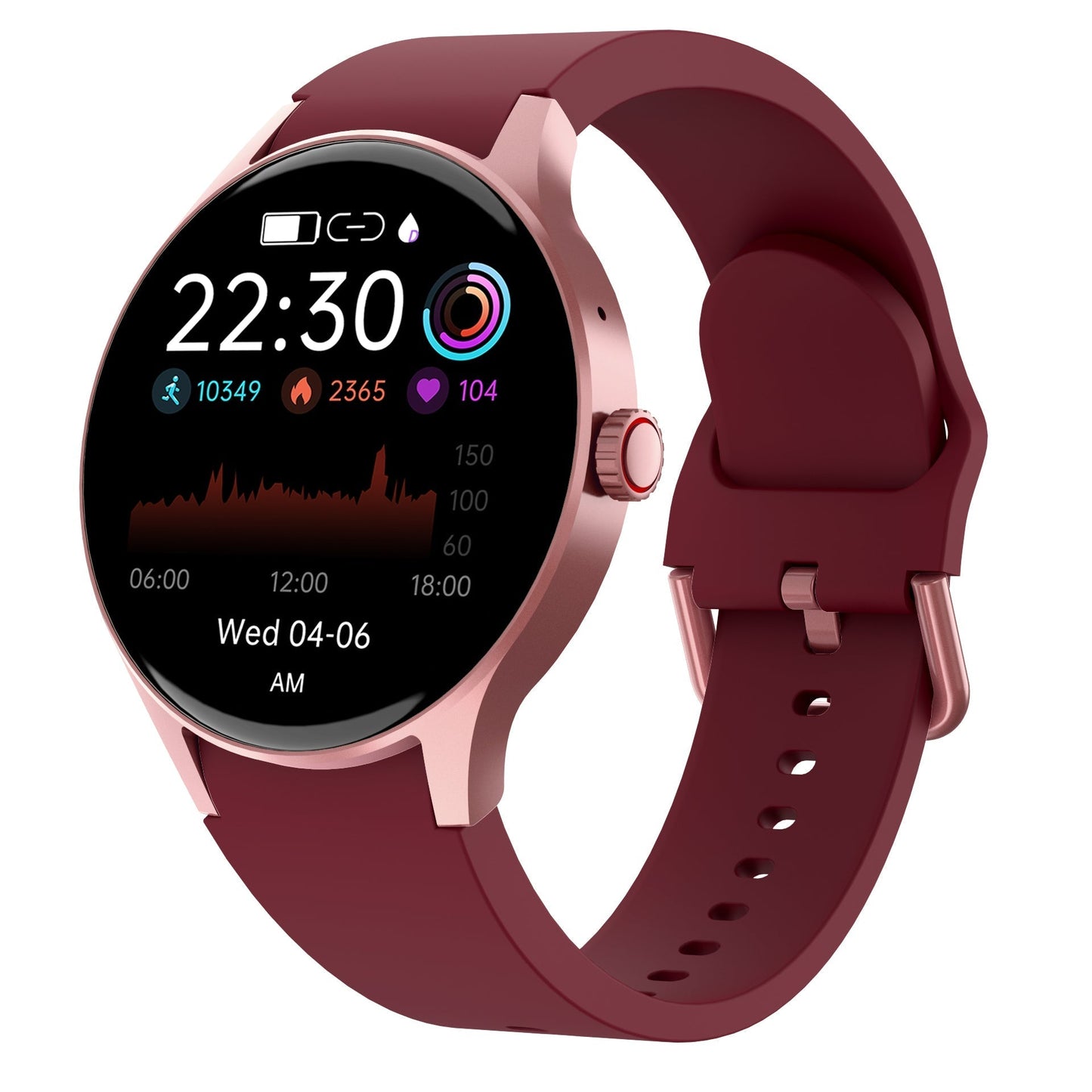 Smartwatch Blood Sugar Blood Pressure Heart Rate Monitor Waterproof Fitness Tracker
