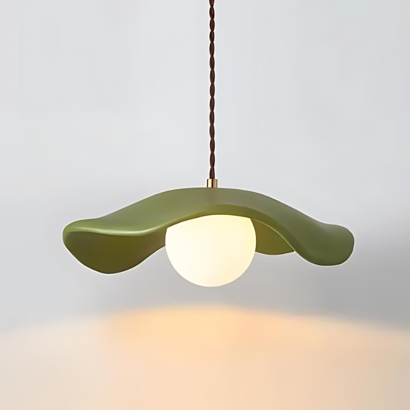Wabi Sabi Metal Pendant Light for Dining Room and Home Decor