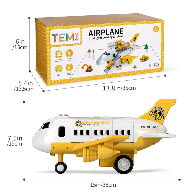 Airplane Interactive Toy for Young Pilots
