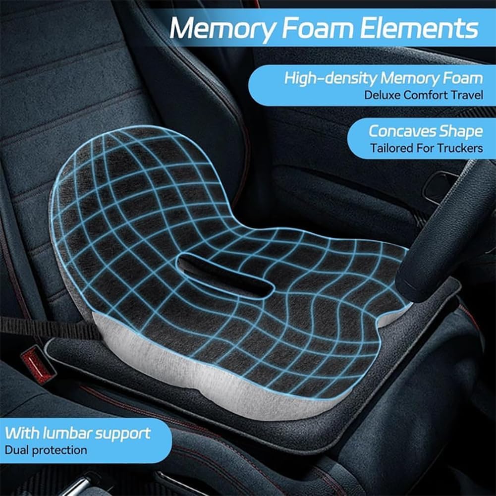 Memory Foam L-Shaped car Seat Cushion