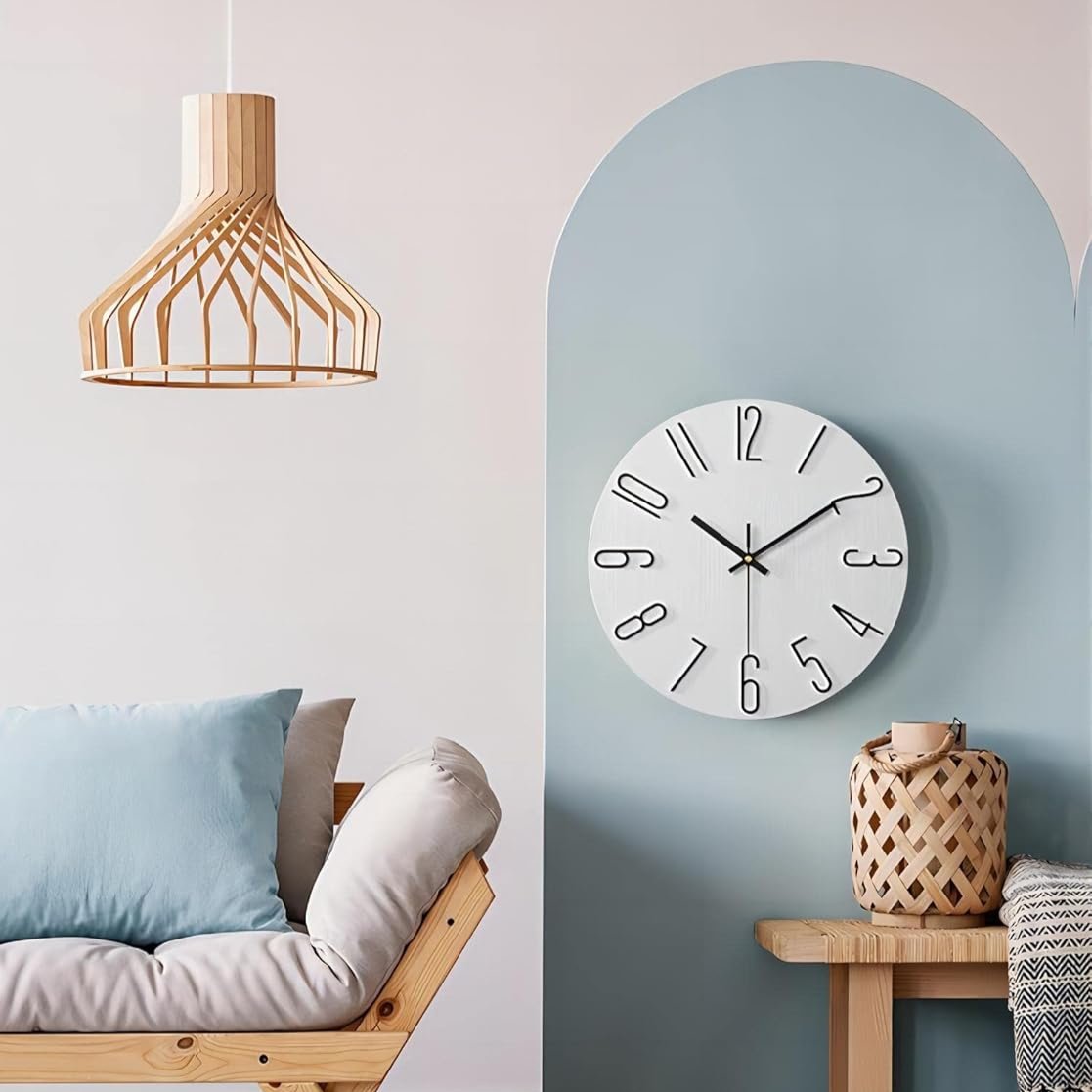 Elegant Wall Clock for Chic Home Decor - Stylish Timepiece for Office