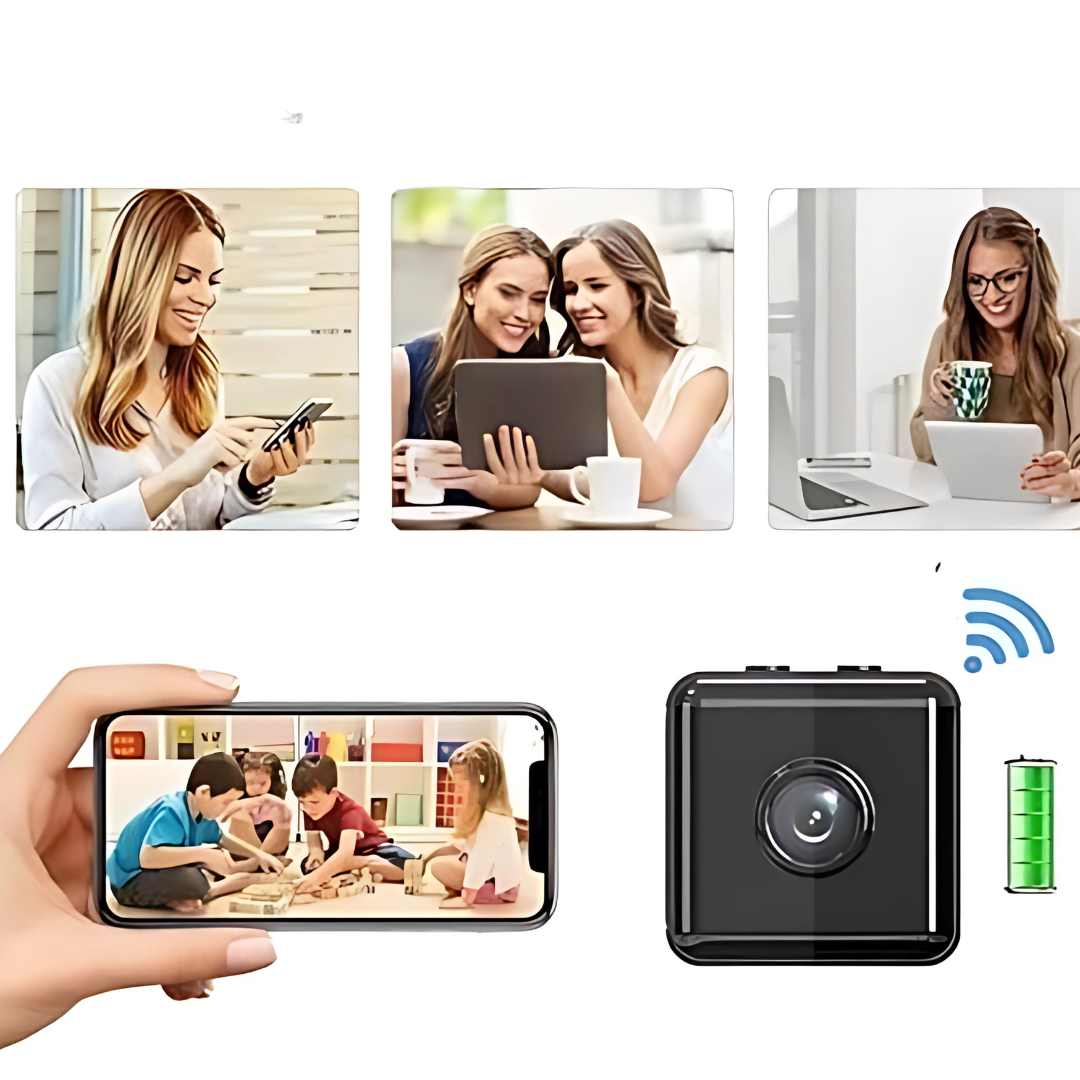 Indoor Wireless Security Camera HD – Smart Home Surveillance with Night Vision