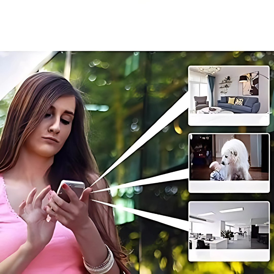 Indoor Wireless Security Camera HD – Smart Home Surveillance with Night Vision